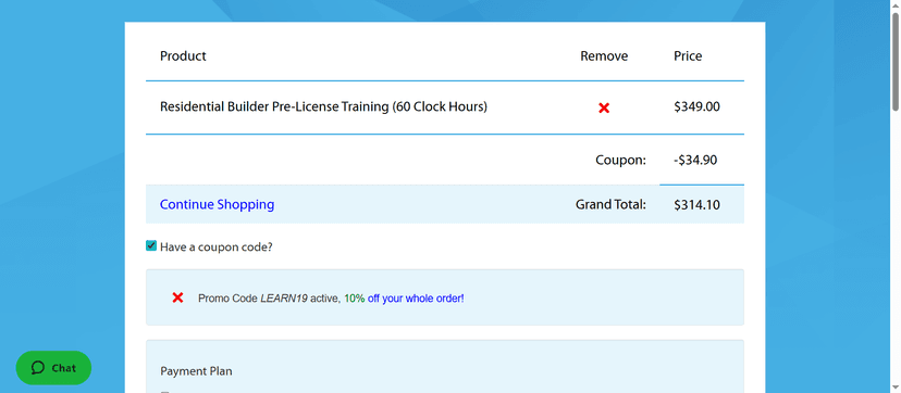 First Order Discount - 10% Off at MI Contractor Training